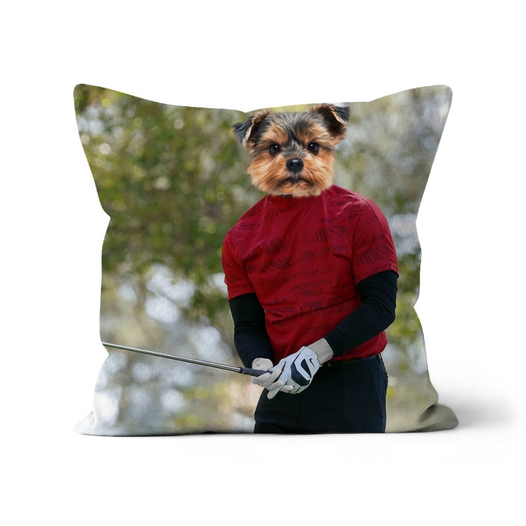 Pet Portraits | The Tiger: Customer Pet Pillow | Paw & Glory