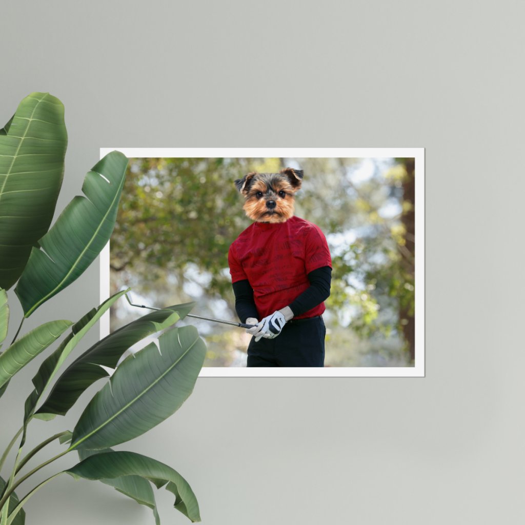 Pet Portraits | The Tiger: Customer Pet Poster | Paw & Glory