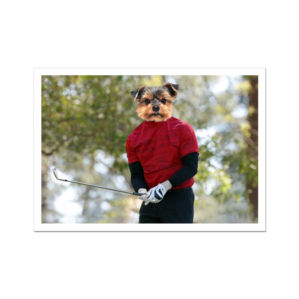 Pet Portraits | The Tiger: Customer Pet Poster | Paw & Glory