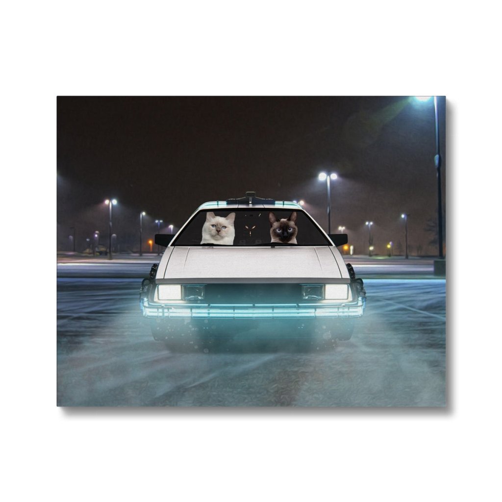 Pet Portraits | The Time Machine: Custom Pet Canvas | Paw & Glory