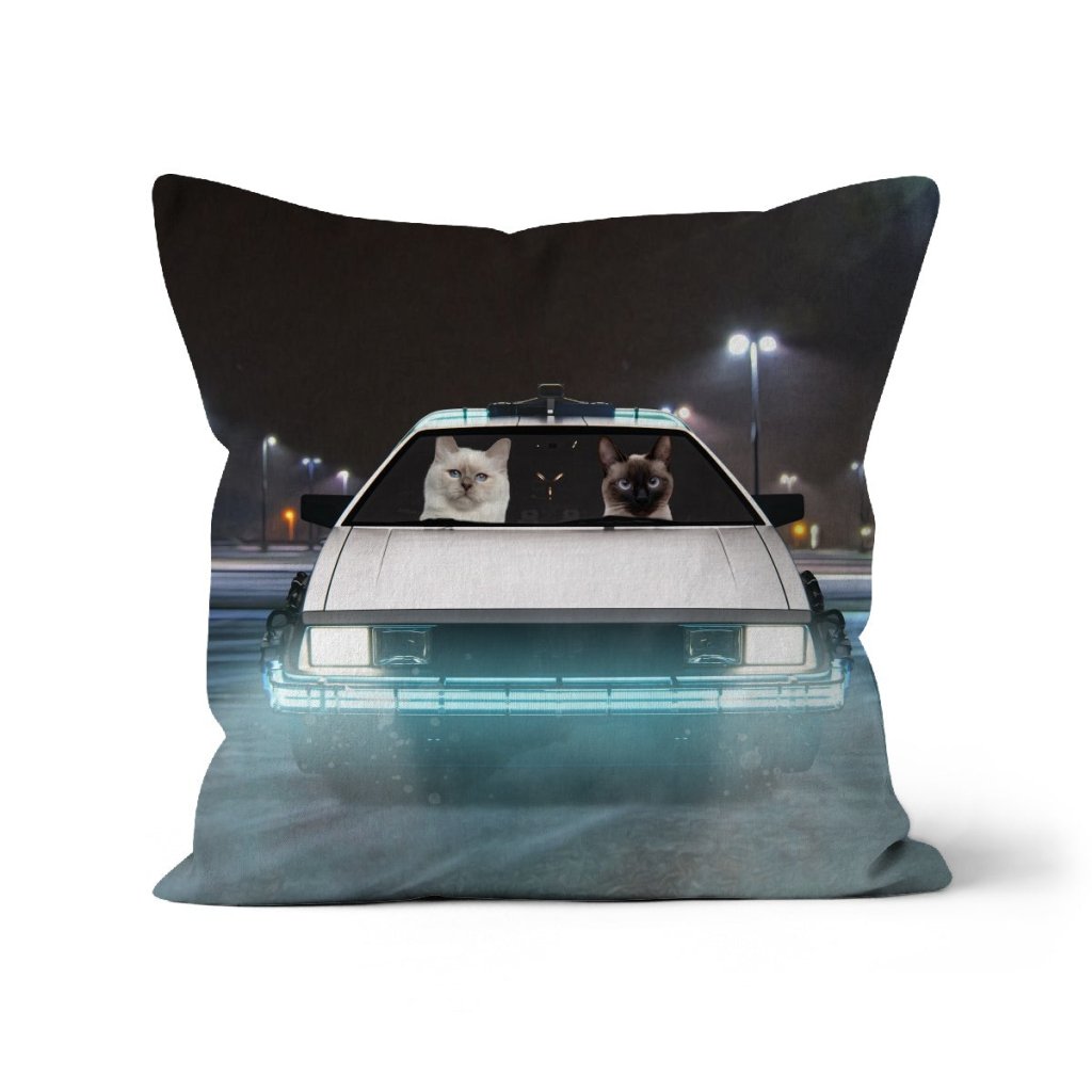 Pet Portraits | The Time Machine: Custom Pet Pillow | Paw & Glory