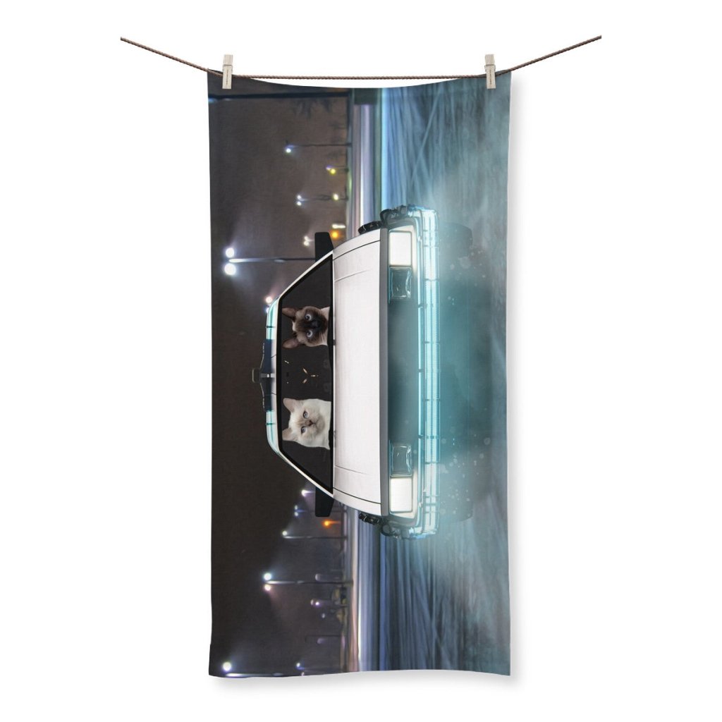 Pet Portraits | The Time Machine: Custom Pet Towel | Paw & Glory