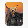 The Top Pilot: Custom Pet Blanket