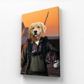 The Top Pilot: Custom Pet Canvas