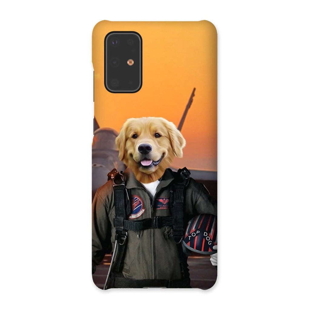 Pet Portraits | The Top Pilot: Custom Pet Phone Case | Paw & Glory