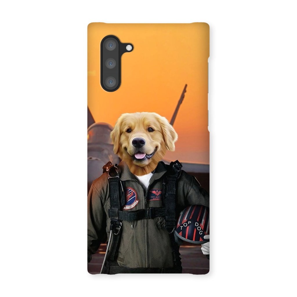 Pet Portraits | The Top Pilot: Custom Pet Phone Case | Paw & Glory