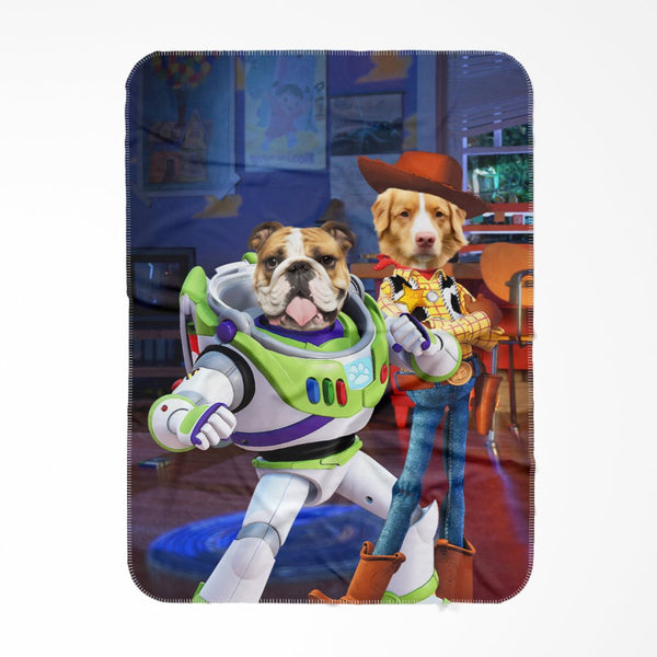Toybox Besties Custom Pet Blanket | Personalized Pet Gift | Paw & Glory