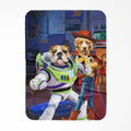 The Toy Besties (Toy Story Inspired): Custom Pet Blanket