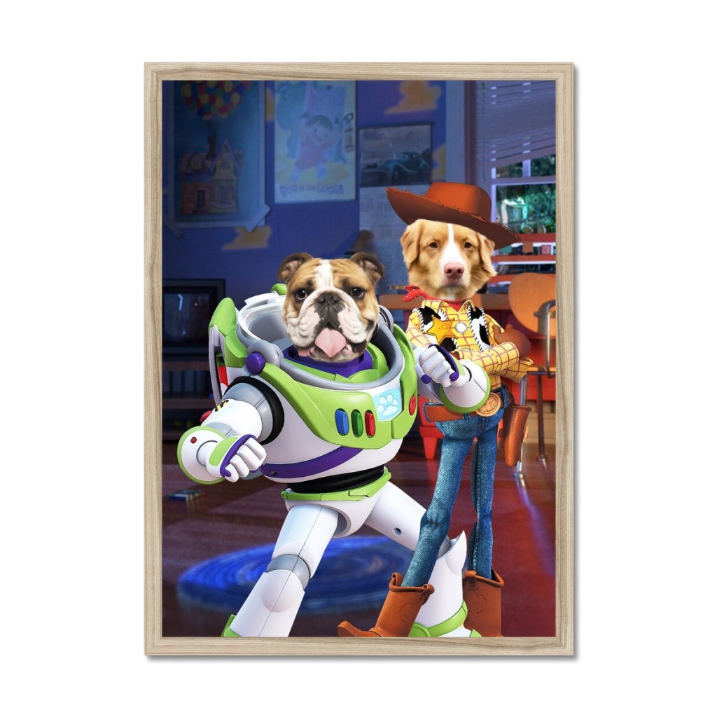 Pet Portraits | The Toy Besties (Toy Story Inspired): Custom Pet Portrait | Paw & Glory