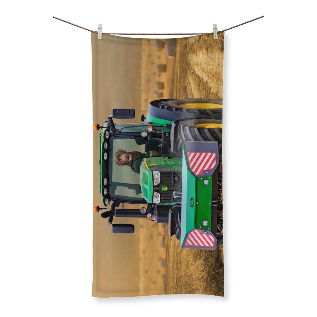 Pet Portraits | The Tractor: Custom Pet Towel | Paw & Glory