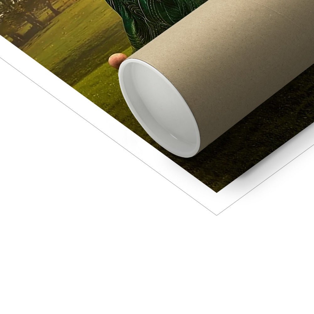 Pet Portraits | The Trio (Bridgerton Inspired): Custom Pet Poster | Paw & Glory