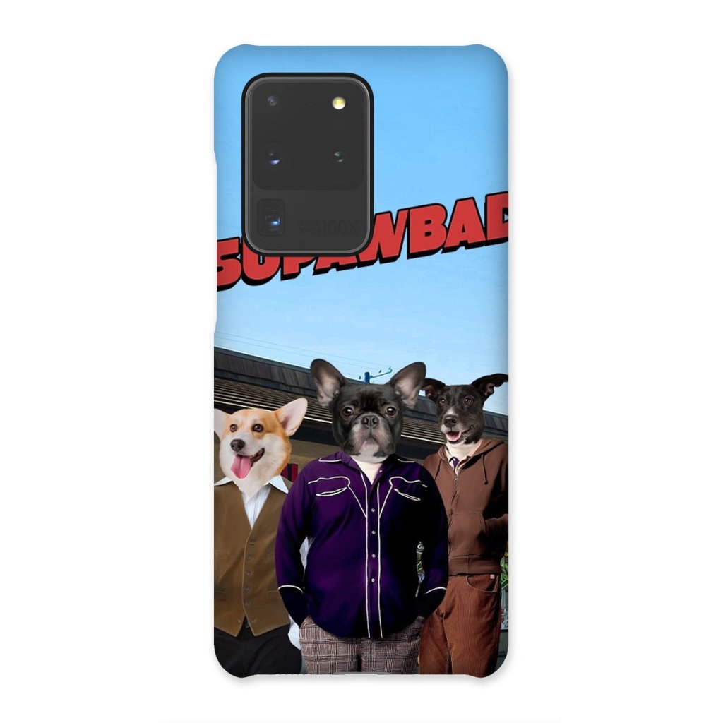 Teen Comedy Trio Custom Pet Phone Case | Custom Pet Artwork | Paw & Glory