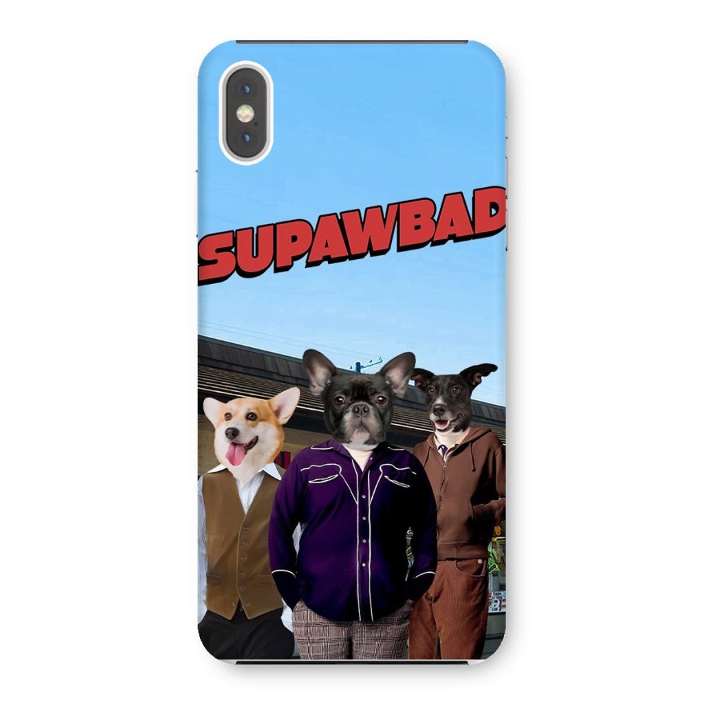 Pet Portraits | The Trio (Superbad Inspired): Custom Pet Phone Case | Paw & Glory