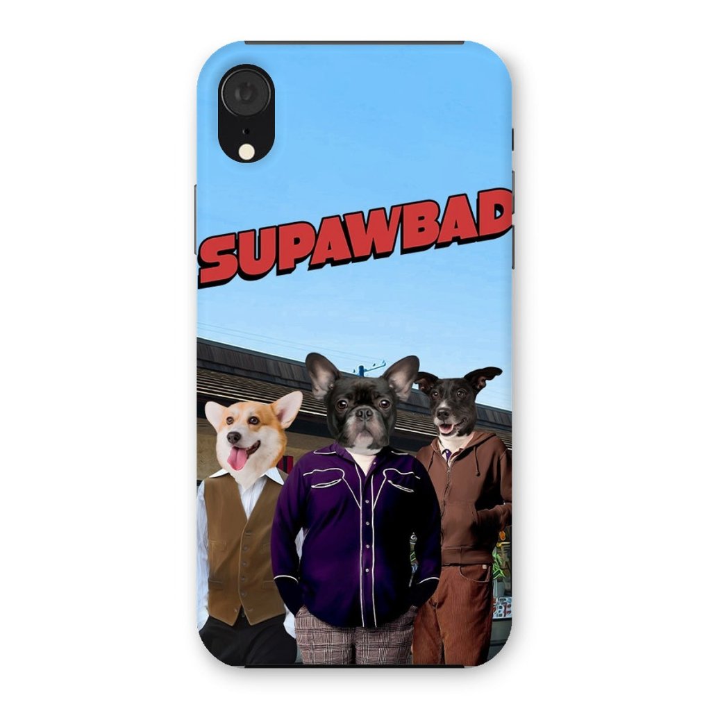 Teen Comedy Trio Custom Pet Phone Case | Custom Pet Artwork | Paw & Glory