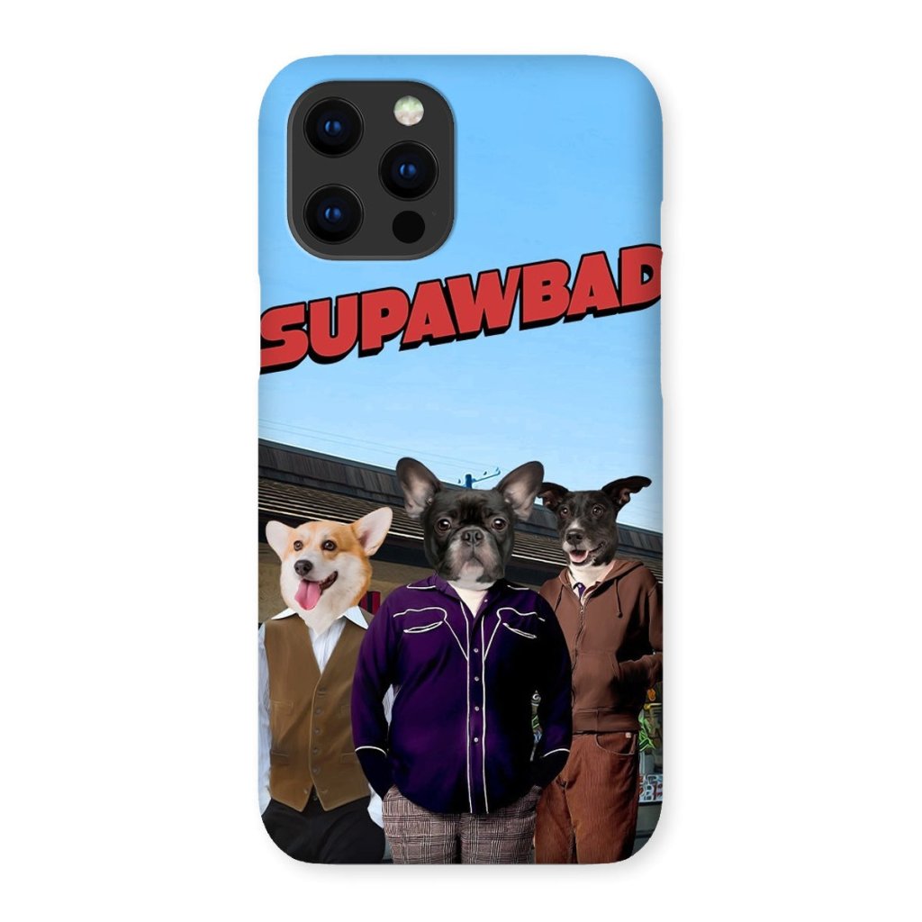 Teen Comedy Trio Custom Pet Phone Case | Custom Pet Artwork | Paw & Glory