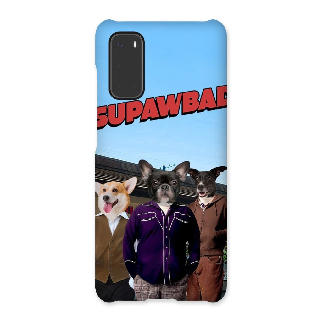 Teen Comedy Trio Custom Pet Phone Case | Custom Pet Artwork | Paw & Glory