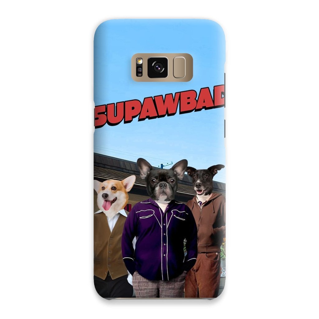 Teen Comedy Trio Custom Pet Phone Case | Custom Pet Artwork | Paw & Glory