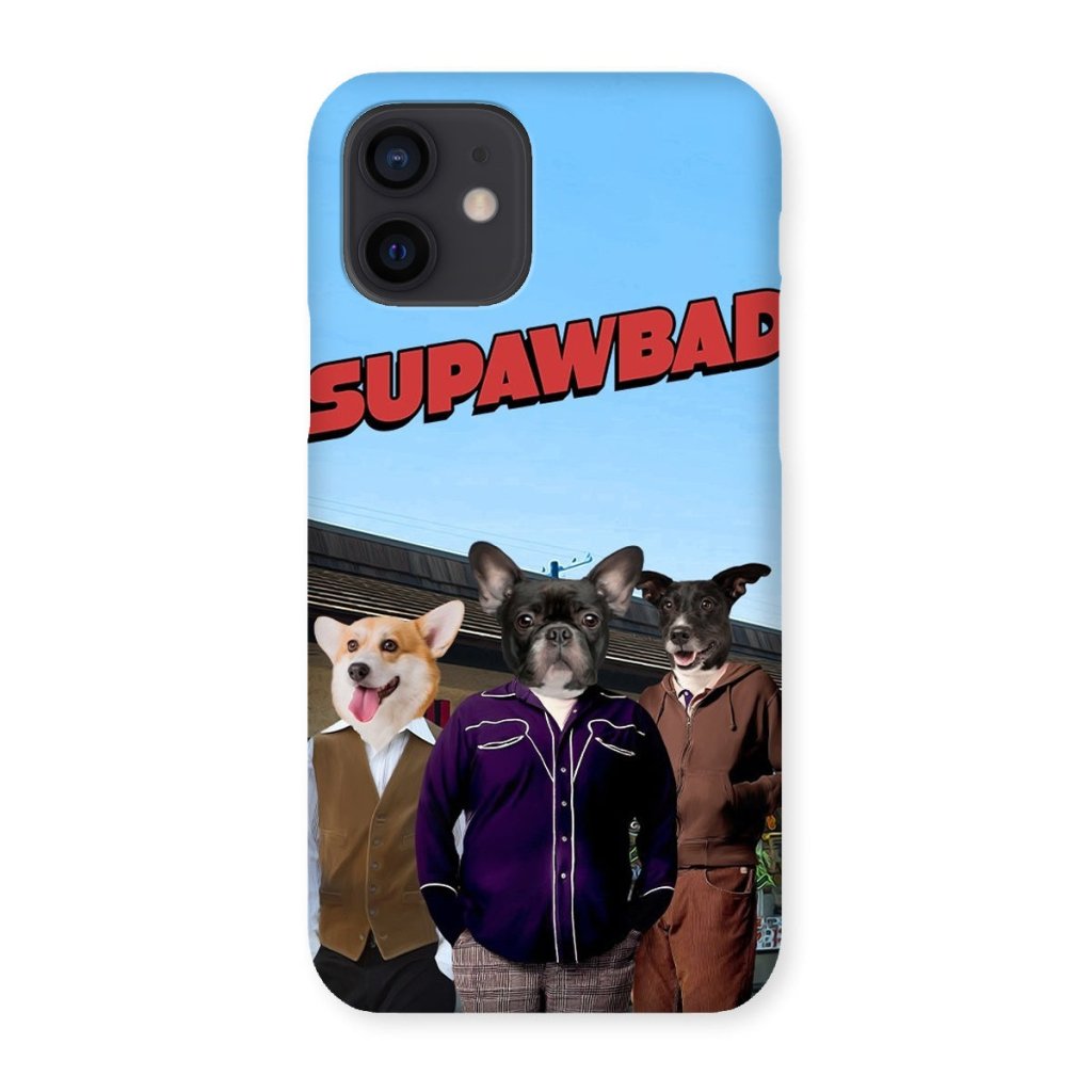 Teen Comedy Trio Custom Pet Phone Case | Custom Pet Artwork | Paw & Glory