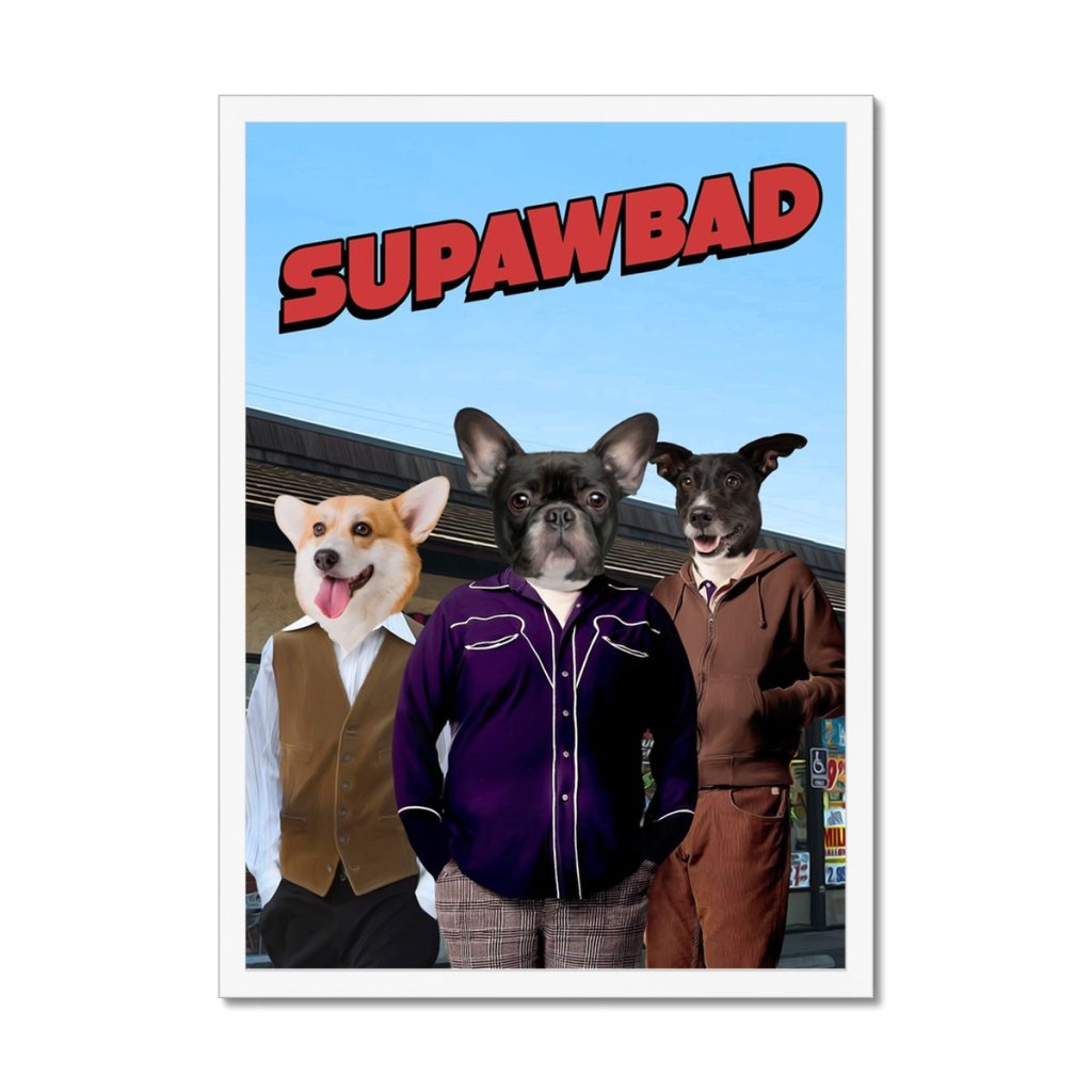 Teen Comedy Trio Custom Pet Portrait | Paw & Glory