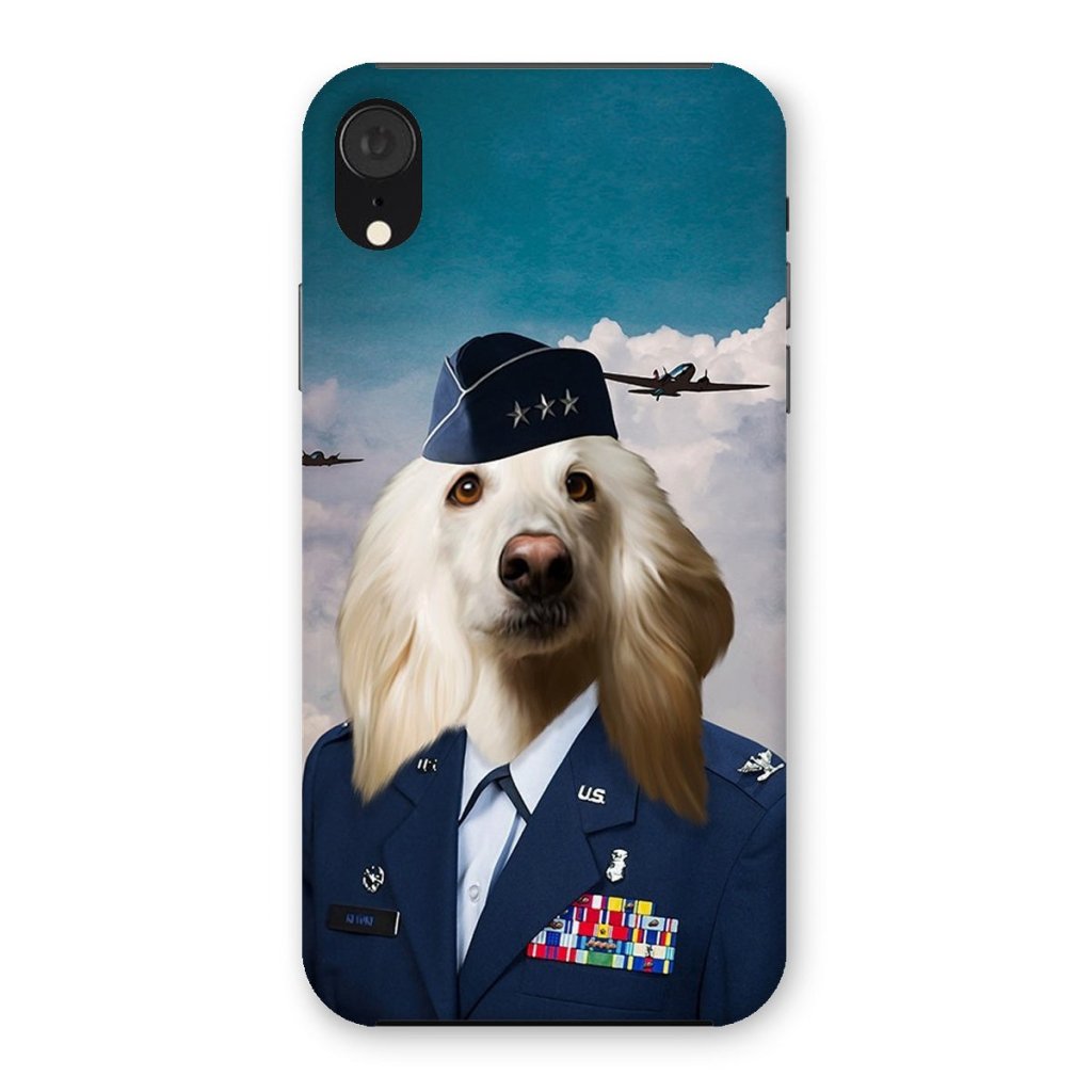 Pet Portraits | The US Female Airforce Officer: Custom Pet Phone Case | Paw & Glory