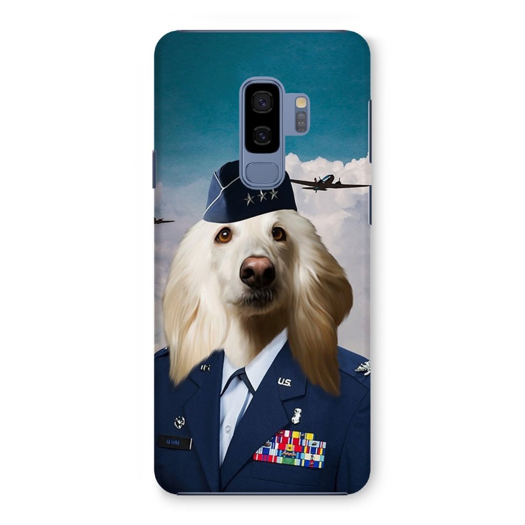 Pet Portraits | The US Female Airforce Officer: Custom Pet Phone Case | Paw & Glory