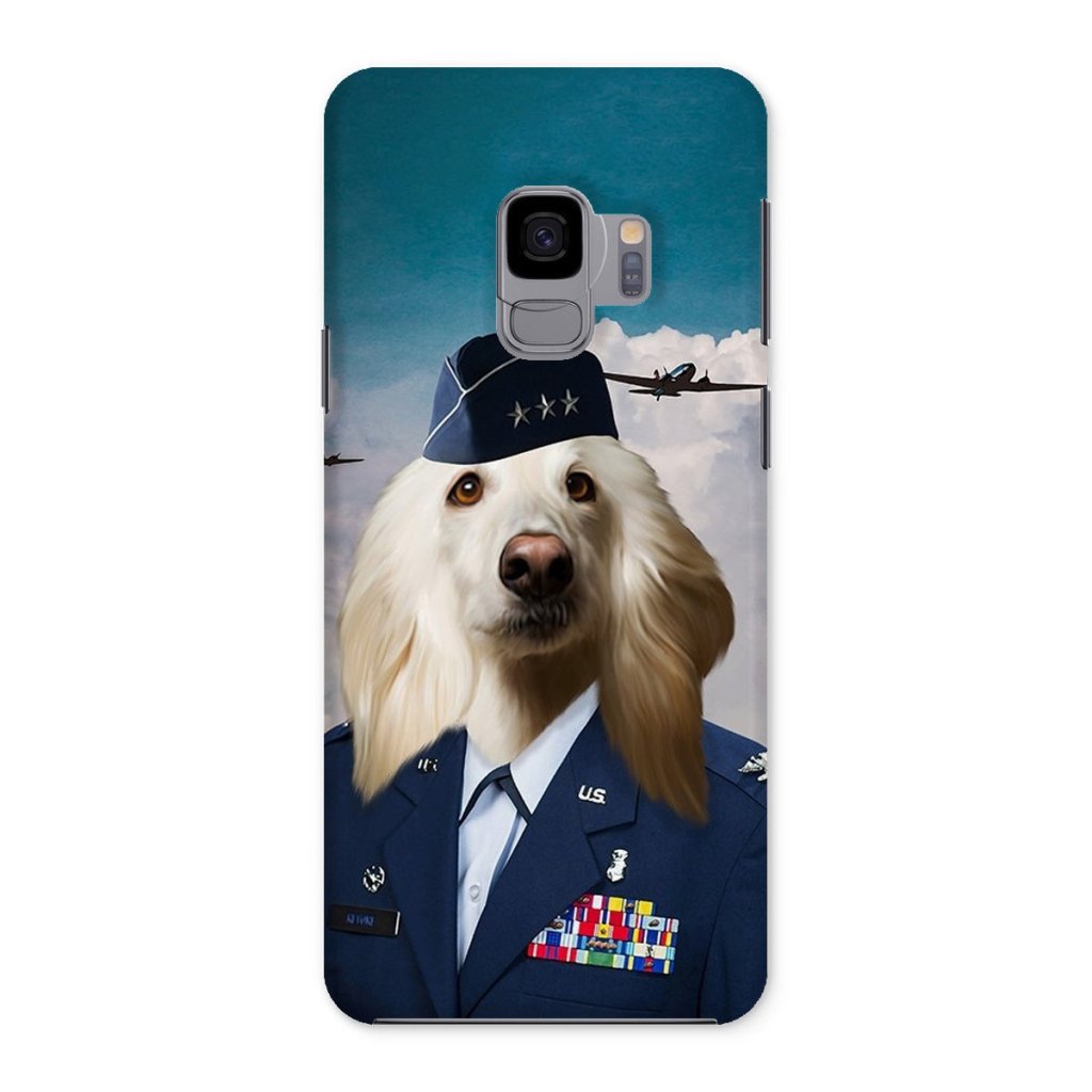 Pet Portraits | The US Female Airforce Officer: Custom Pet Phone Case | Paw & Glory