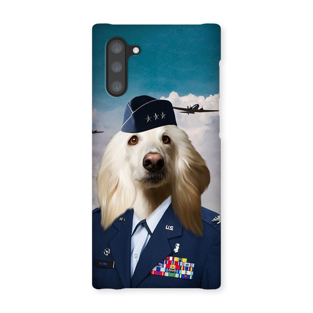 Pet Portraits | The US Female Airforce Officer: Custom Pet Phone Case | Paw & Glory