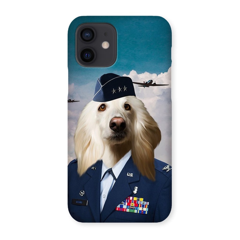 Pet Portraits | The US Female Airforce Officer: Custom Pet Phone Case | Paw & Glory