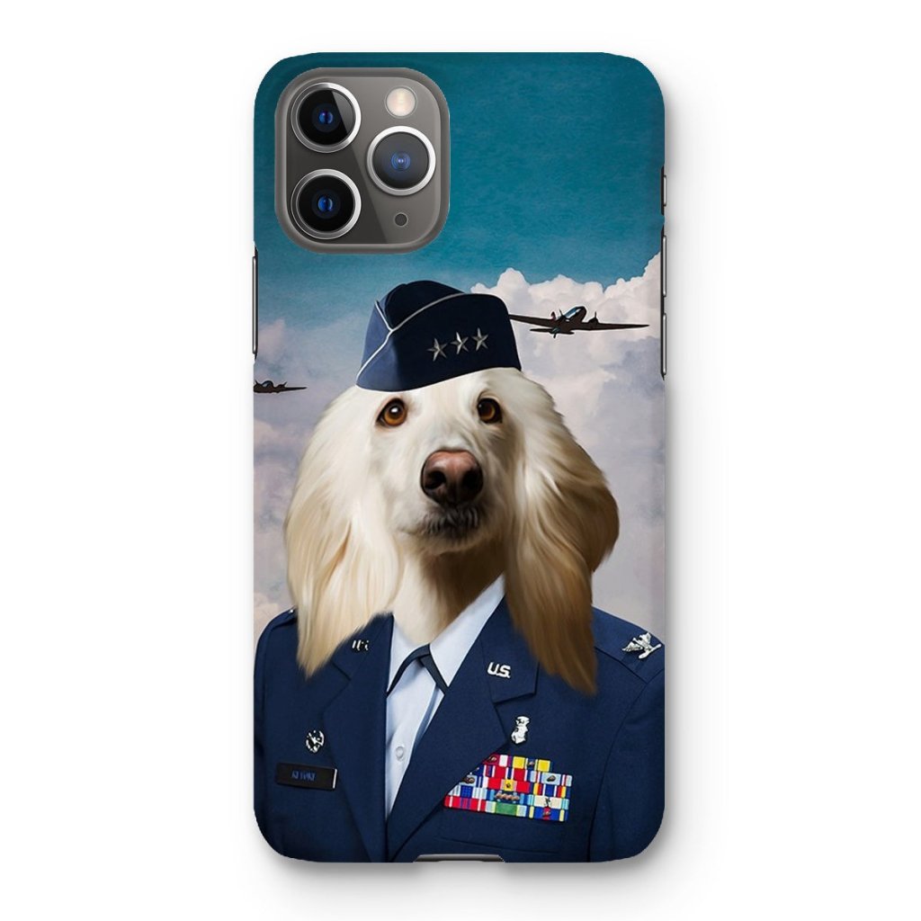 Pet Portraits | The US Female Airforce Officer: Custom Pet Phone Case | Paw & Glory