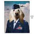 The US Female Airforce Officer: Custom Pet Puzzle