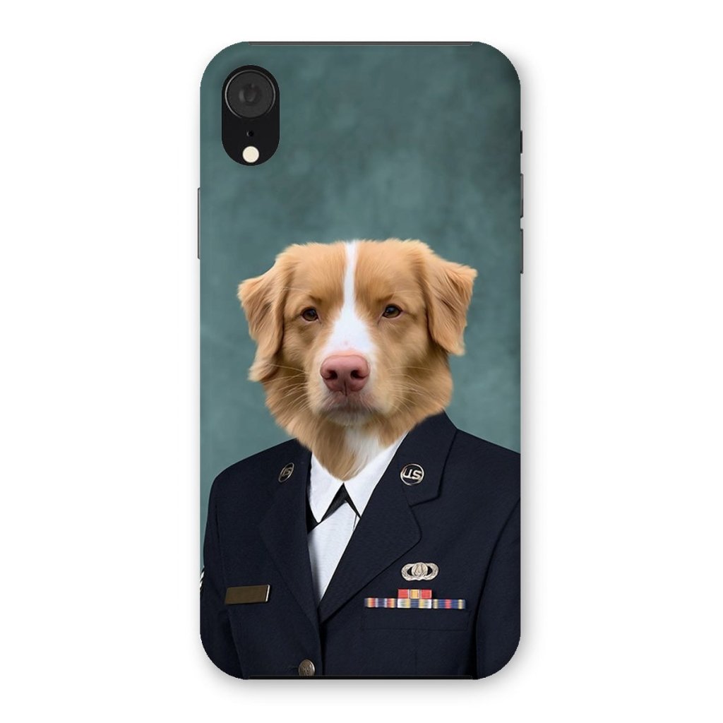 Pet Portraits | The US Female Navy Officer: Custom Pet Phone Case | Paw & Glory
