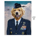 The US Male Airforce Officer: Custom Pet Puzzle