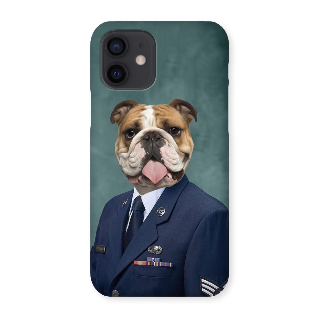 Pet Portraits | The US Male Navy Officer: Custom Pet Phone Case | Paw & Glory