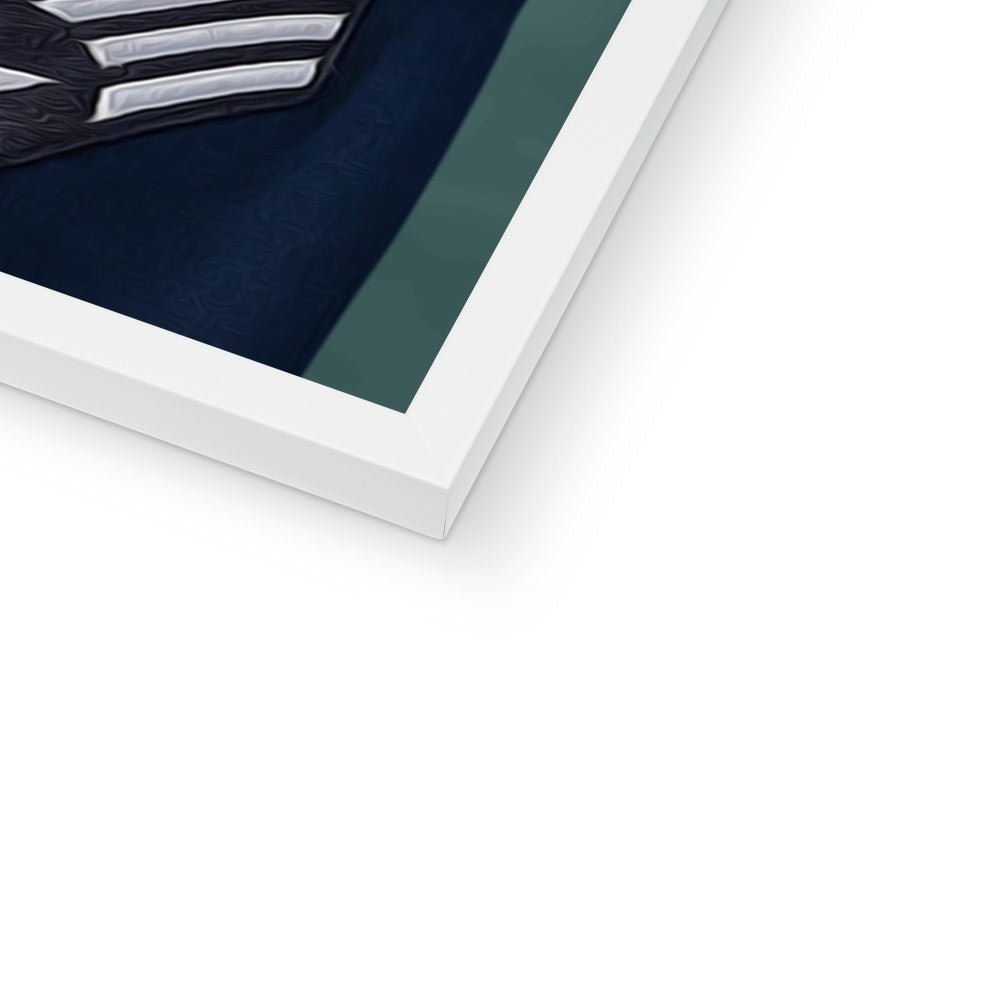 The US Male Navy Officer: Custom Pet Portrait - Paw & Glory - Dog Portraits - Pet Portraits