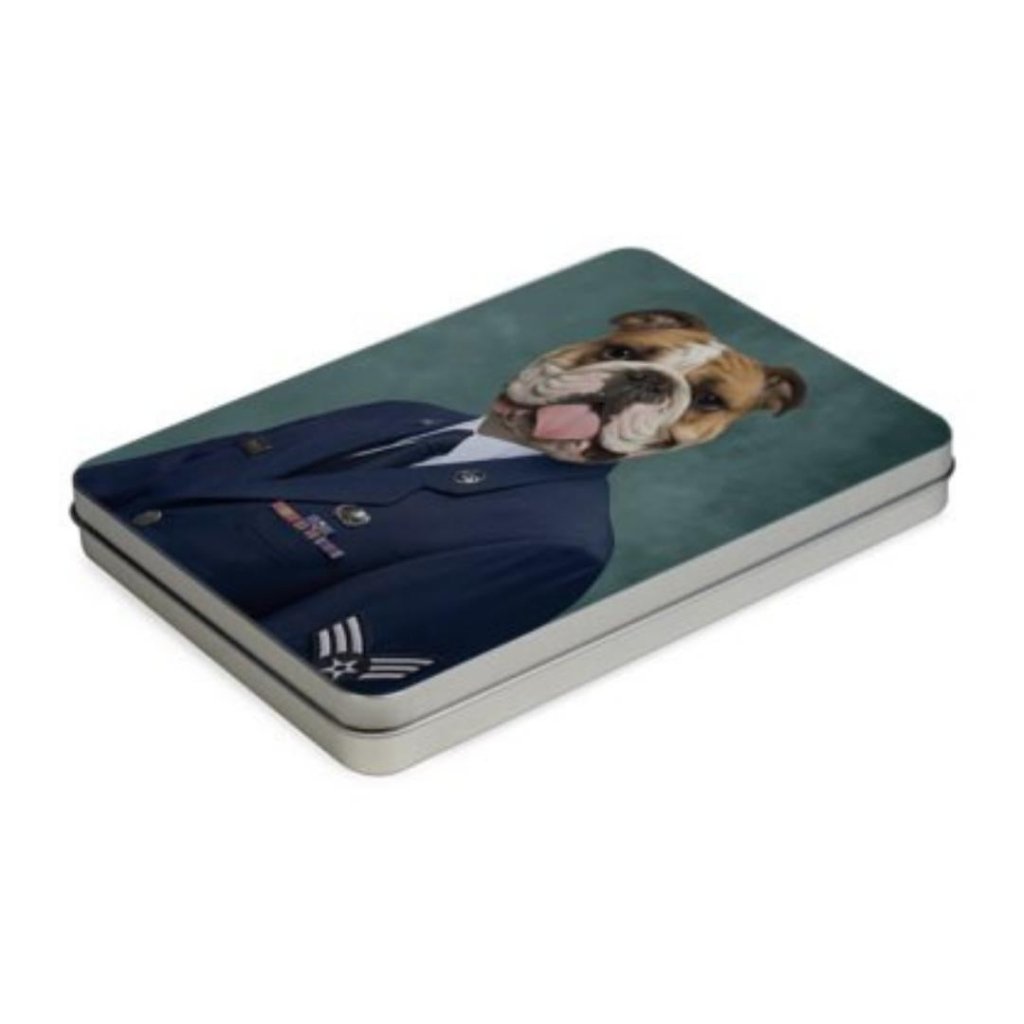 Pet Portraits | The US Male Navy Officer: Custom Pet Puzzle | Paw & Glory