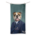 The US Male Navy Officer: Custom Pet Towel