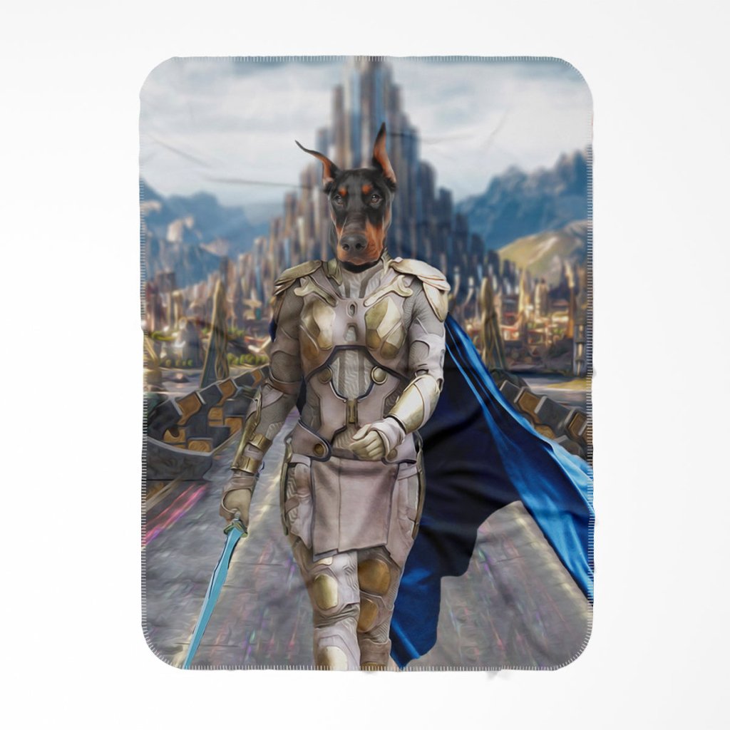 Pet Portraits | The Valkyrie: Custom Pet Blanket | Paw & Glory