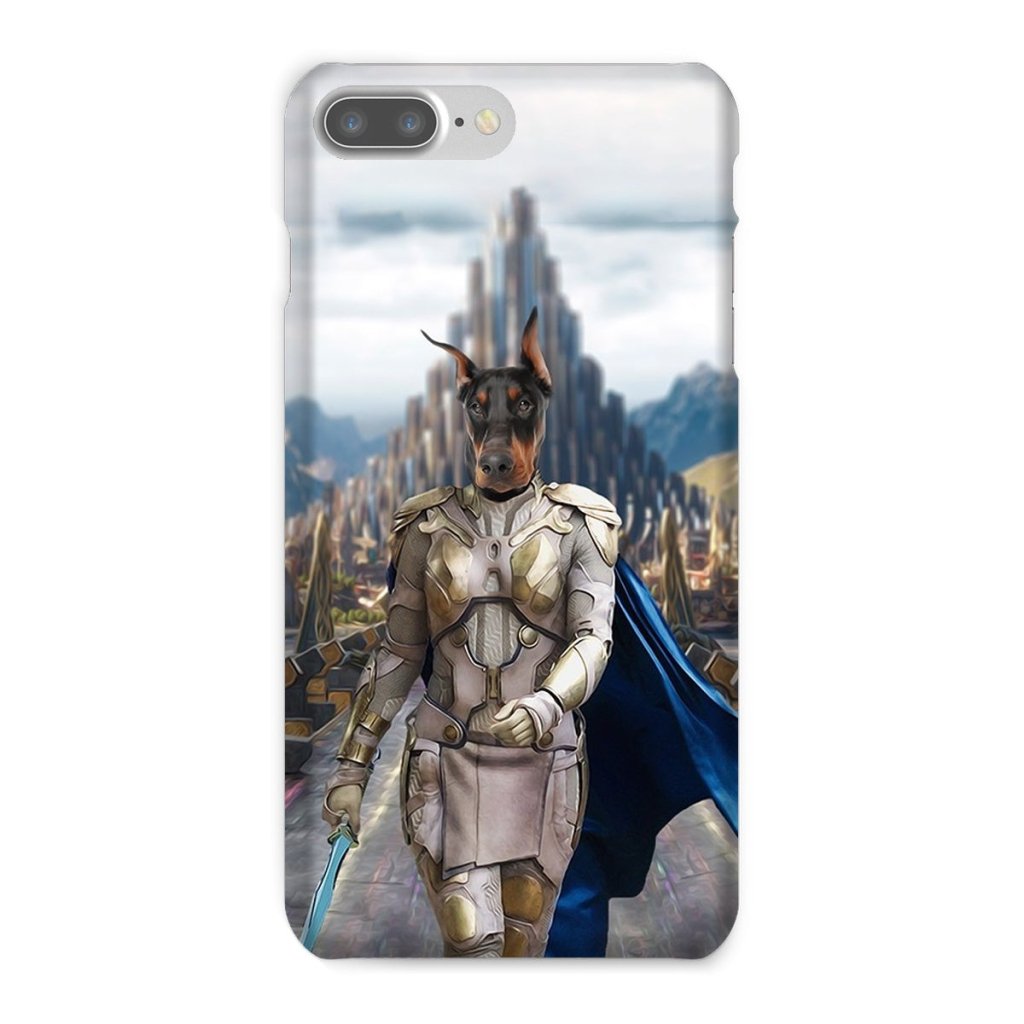 The Valkyrie: Custom Pet Phone Case - Paw & Glory - Dog Portraits - Pet Portraits