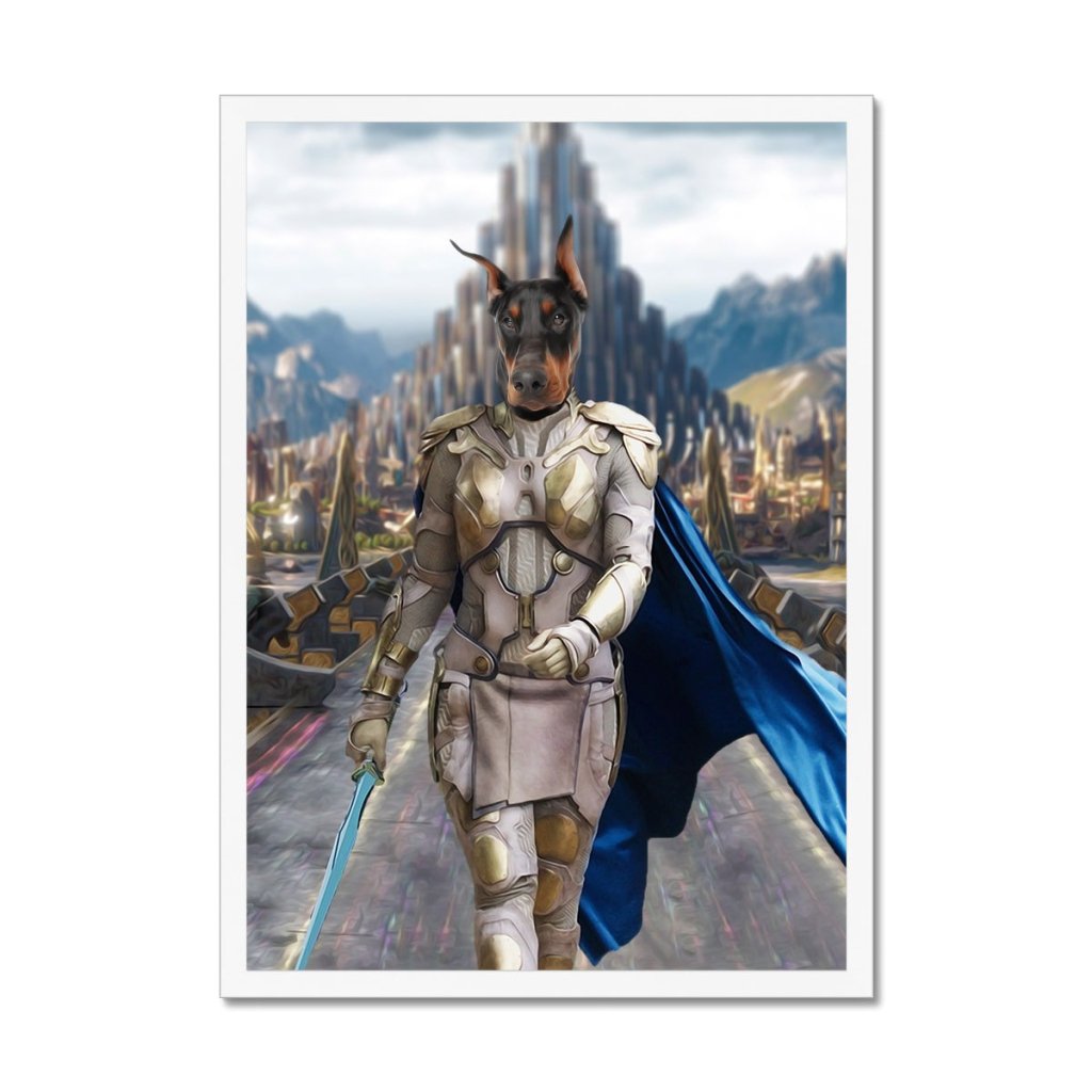 Pet Portraits | The Valkyrie: Custom Pet Portrait | Paw & Glory