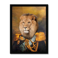 The Veteran: Animal Art Framed Portrait