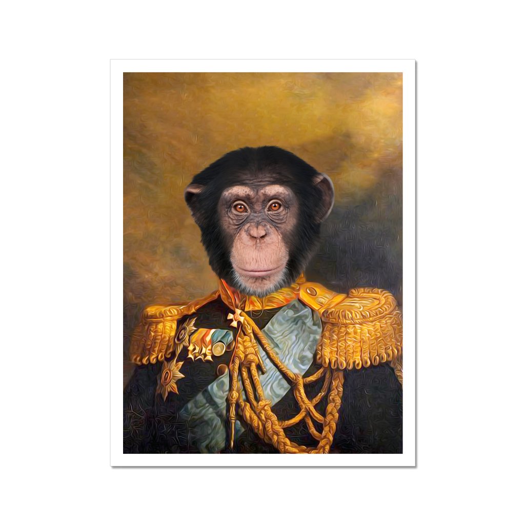 Pet Portraits | The Veteran: Animal Art Poster | Paw & Glory