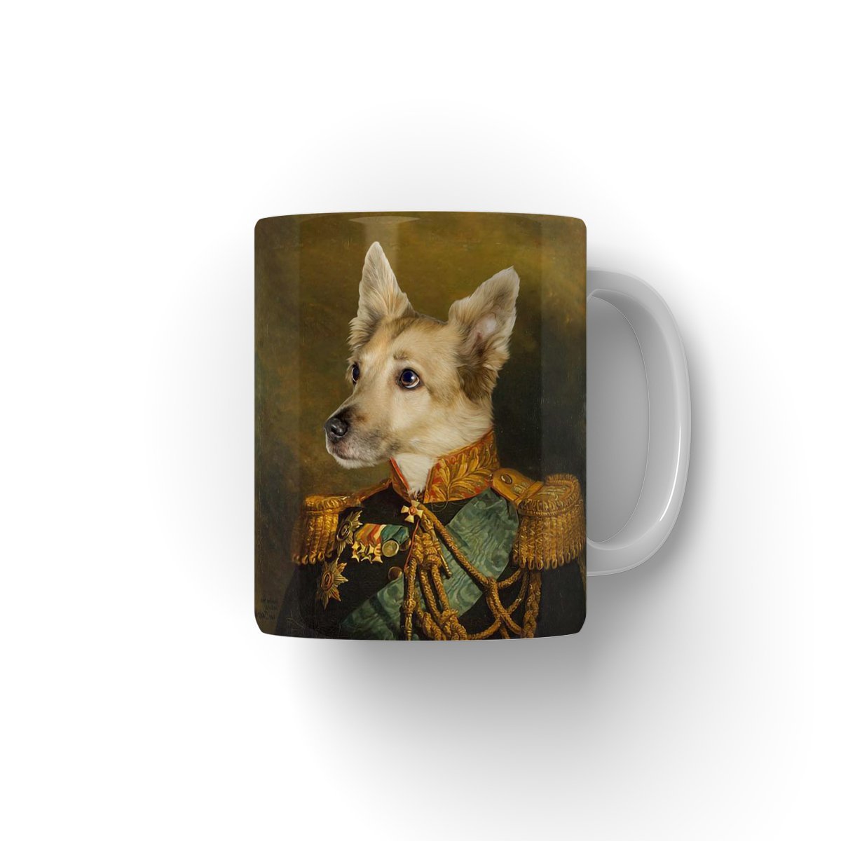 Pet Portraits | The Veteran: Custom Pet Coffee Mug | Paw & Glory