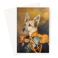The Veteran: Custom Pet Greeting Card