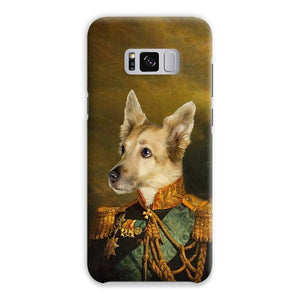 The Veteran: Custom Pet Phone Case - Paw & Glory - Dog Portraits - Pet Portraits