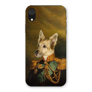 The Veteran: Custom Pet Phone Case - Paw & Glory - Dog Portraits - Pet Portraits