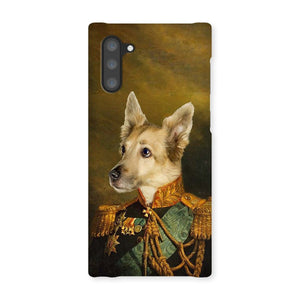 The Veteran: Custom Pet Phone Case - Paw & Glory - Dog Portraits - Pet Portraits