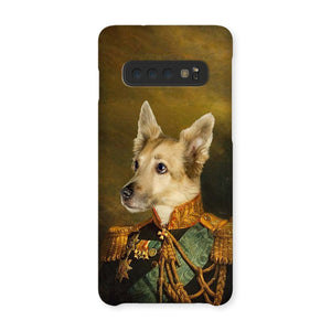 The Veteran: Custom Pet Phone Case - Paw & Glory - Dog Portraits - Pet Portraits