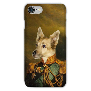 The Veteran: Custom Pet Phone Case - Paw & Glory - Dog Portraits - Pet Portraits