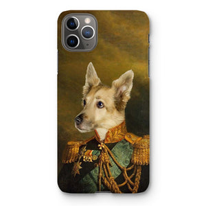 The Veteran: Custom Pet Phone Case - Paw & Glory - Dog Portraits - Pet Portraits
