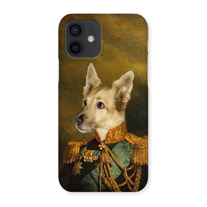 The Veteran: Custom Pet Phone Case - Paw & Glory - Dog Portraits - Pet Portraits
